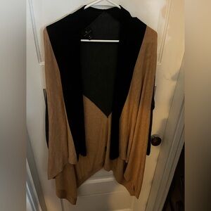 Worthington Women’s Colorblock Swing Front Cardigan